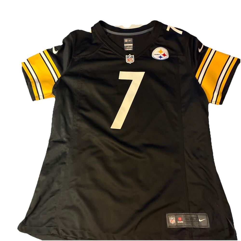 Nike Pittsburgh Steelers Ben Roethlisberger Women's On Field Jersey XL 7 HOF